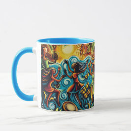 "Calypso-Karneval: Rhythmus der Inseln" Tasse