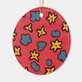 Calypso-Keramikschmuck Keramik Ornament (Links)