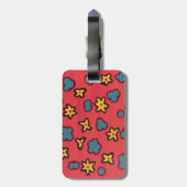 Calypso luggage tag gepäckanhänger (Rückseite vertikal)