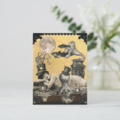 Calypso Steampunk Postkarte (Stehend Vorderseite)
