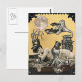 Calypso Steampunk Postkarte (Vorne/Hinten)