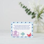 Calypso Unterhalb des Buches für Buchanfragen Begleitkarte (Stehend Vorderseite)