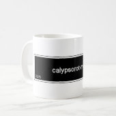 Calypsorot Kaffeetasse (Vorderseite Links)