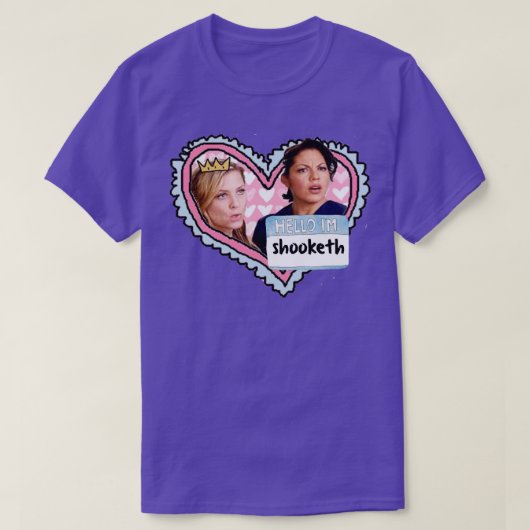 Calzona Hello Im Shooketh T-Shirt (Design vorne)