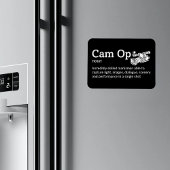 Cam Op Definition - Crew 3 x 4" Flex Magnet