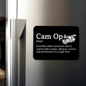 Cam Op Definition - Crew 3 x 4" Flex Magnet