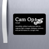 Cam Op Definition - Crew 4" x 6" Flex Magnet