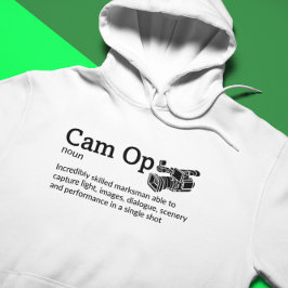 Cam Op Definition Lichtmodus - Kamerateam Hoodie