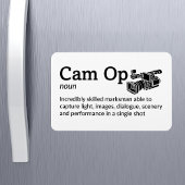 Cam Op Definition - Set Life 4" x 6" Flex Magnet
