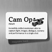 Cam Op Definition - Set Life 4" x 6" Flex Magnet