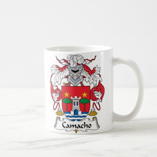 Camacho Familienwappen Kaffeetasse (Rechts)