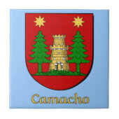Camacho Family Shield Fliese (Vorderseite)