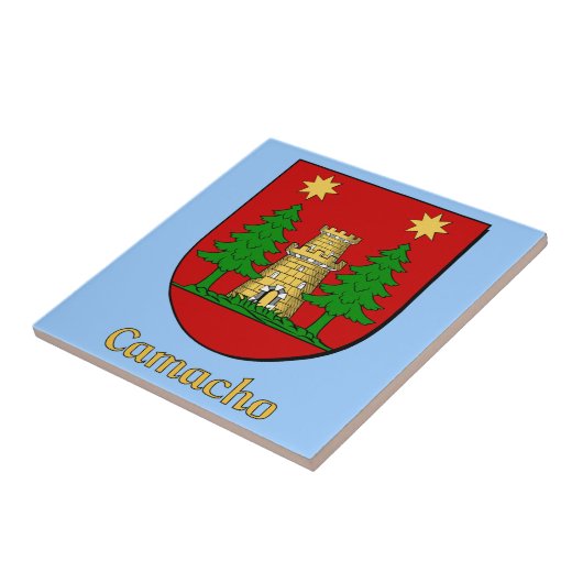 Camacho Family Shield Fliese (Seite)