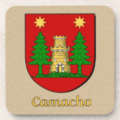 Camacho Family Shield Untersetzer (Vorderseite)