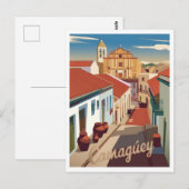 Camagüey Vintag Postkarte (Vorne/Hinten)