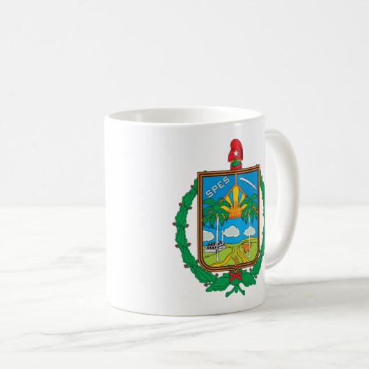 Camaguey-Wappen Kaffeetasse (VorderseiteRechts)