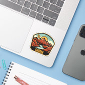 Camak, Georgien Aufkleber (Laptop mit iPhone)