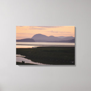 Camano Island, WA, bei Sunset Wrapped Canvas Print Leinwanddruck