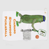 Camano Stanwood Pickleball Golfhandtuch (Horizontal)