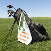 Camano Stanwood Pickleball Golfhandtuch (Gras)