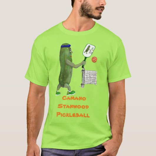 Camano Stanwood Pickleball T-Shirt (Vorderseite)