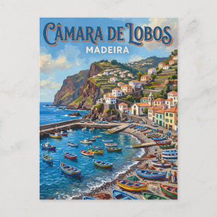 Câmara de Lobos Portugal Postkarte
