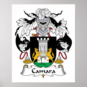 Camara Familienwappen Poster