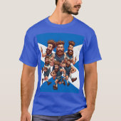 Camaraderie Of A Raucous Rugby Squad T-Shirt (Vorderseite)