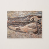 Camarasaurus-Schädel - Dinosaurier-nationales Puzzle (Horizontal)