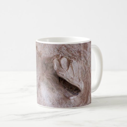 Camarasaurus Skeleton, Skull, Dinosaur, Utah Kaffeetasse (VorderseiteRechts)