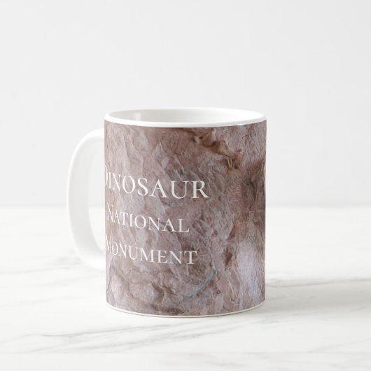 Camarasaurus Skeleton, Skull, Dinosaur, Utah Kaffeetasse (Vorderseite Links)