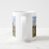 Camargue-Fohlen mit Mutter Jumbo-Tasse (Rückseite)