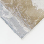 Camargue Horn im Surf Fleecedecke (Ecke)