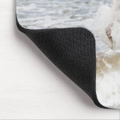Camargue Horn im Surf Mousepad (Ecke)
