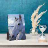 Camargue Horse Fotoplatte (Seite)