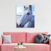 Camargue Horse Leinwanddruck (Insitu (Wohnzimmer))