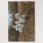 Camargue Horses Running Puzzle (Vertikal)