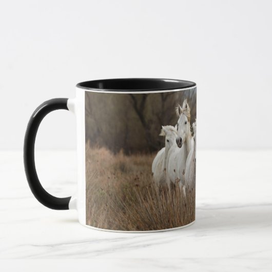 Camargue Horses Running Tasse (Links)