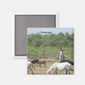 Camargue Magnet (Vorderseite/Rückseite)