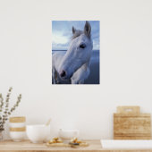 Camargue-Pferd Poster (Küche)