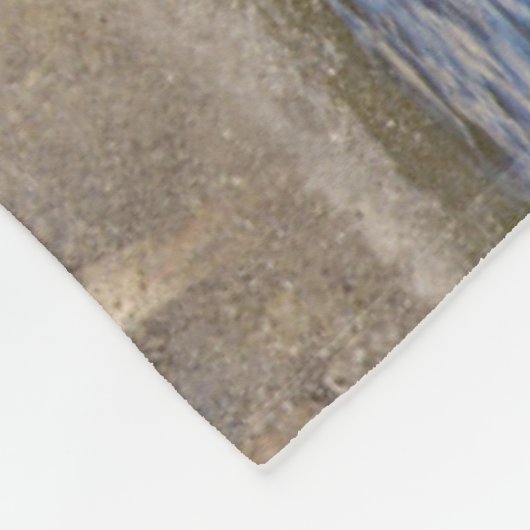 Camargue Pferde Fleecedecke (Ecke)