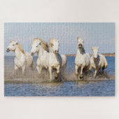Camargue Pferde Puzzle (Horizontal)