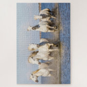 Camargue Pferde Puzzle (Vertikal)
