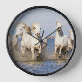 Camargue Pferde Uhr (Vorderseite)
