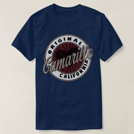 Camarillo Reise Souvenir nach Kalifornien T-Shirt (Design vorne)