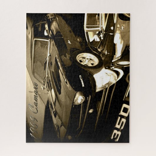 Camaro 1969 puzzle (Vertikal)