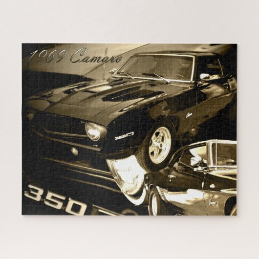 Camaro 1969 puzzle (Horizontal)