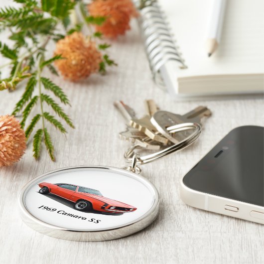 Camaro 1969 SS Schlüsselanhänger (Seite)