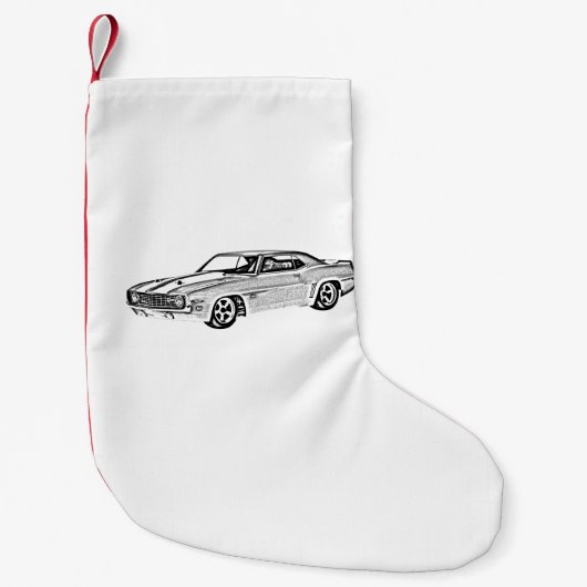 Camaro 1969 Z28 Kleiner Weihnachtsstrumpf (Vorderseite)
