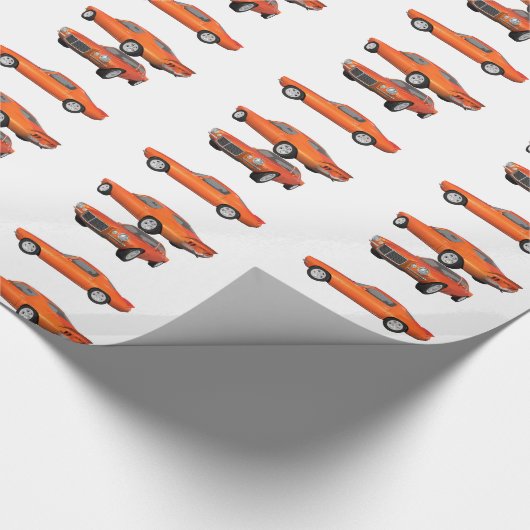 Camaro 1972: geschenkpapier (Ecke)